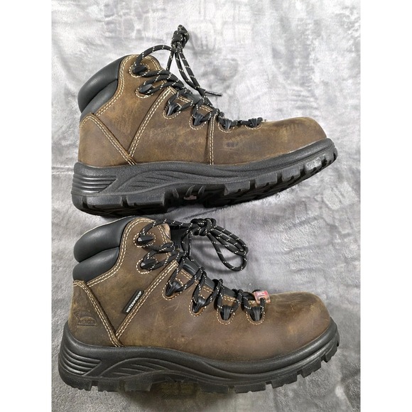 Avenger Framer A7126 Leather Safety Boots Women's 7.5, Composite Toe - Picture 3 of 7